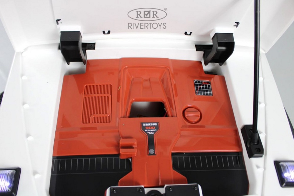 Детский электромобиль RiverToys Z777ZZ (белый) Полный привод - фото5
