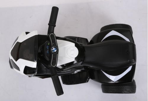 Детский электромобиль, мотоцикл RiverToys BMW S1000 RR JT5188 (черный) VIP - фото5