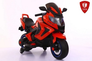 Детский электромобиль мотоцикл Electric Toys BMW 1500 Lux (красный) 12V - фото