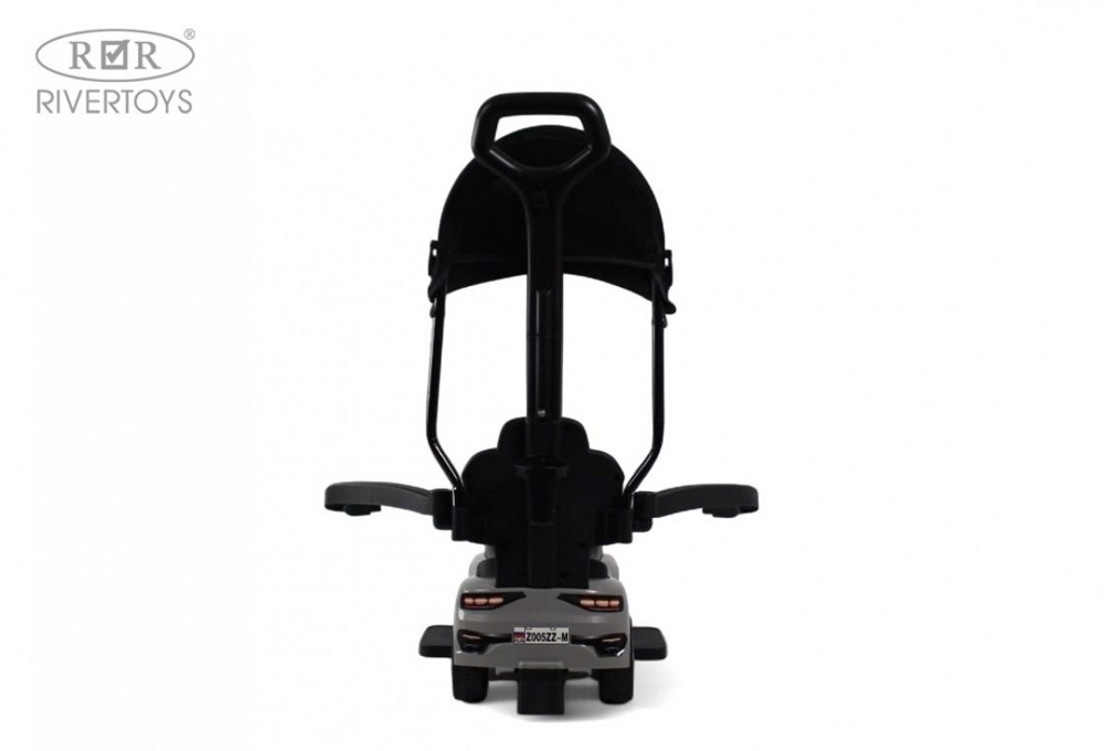 Детский толокар RiverToys Z005ZZ-M (черный) - фото4