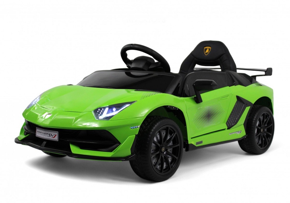 Детский электромобиль RiverToys K888PX (зеленый) Lamborghini