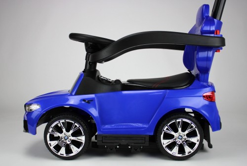 Детская машинка-каталка RiverToys BMW M5 A999MP-H (синий) Лицензия с качалкой - фото2