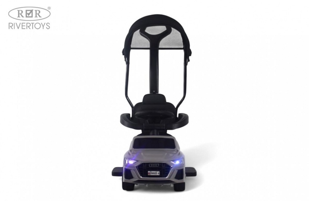 Детский толокар RiverToys Z005ZZ-A (черный) - фото5