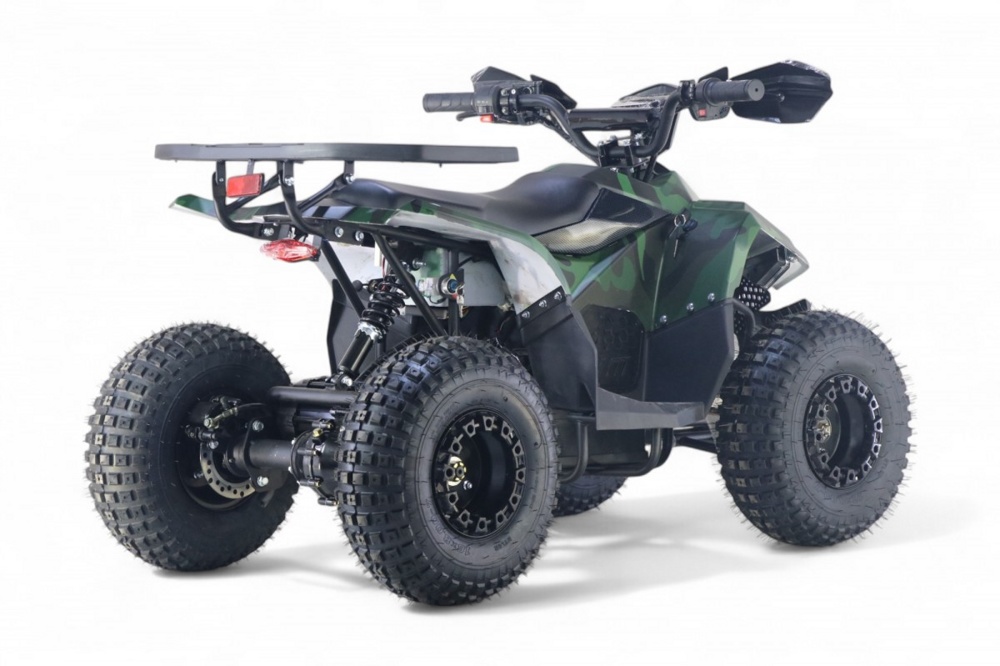 Детский электроквадроцикл RiverToys LEON 48V (зеленый камуфляж) фото-4 Детский электроквадроцикл RiverToys LEON 48V (зеленый камуфляж) фото-4