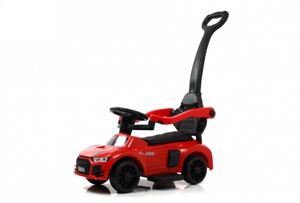 Детский толокар River Toys F002FF-P (красный) Audi - фото