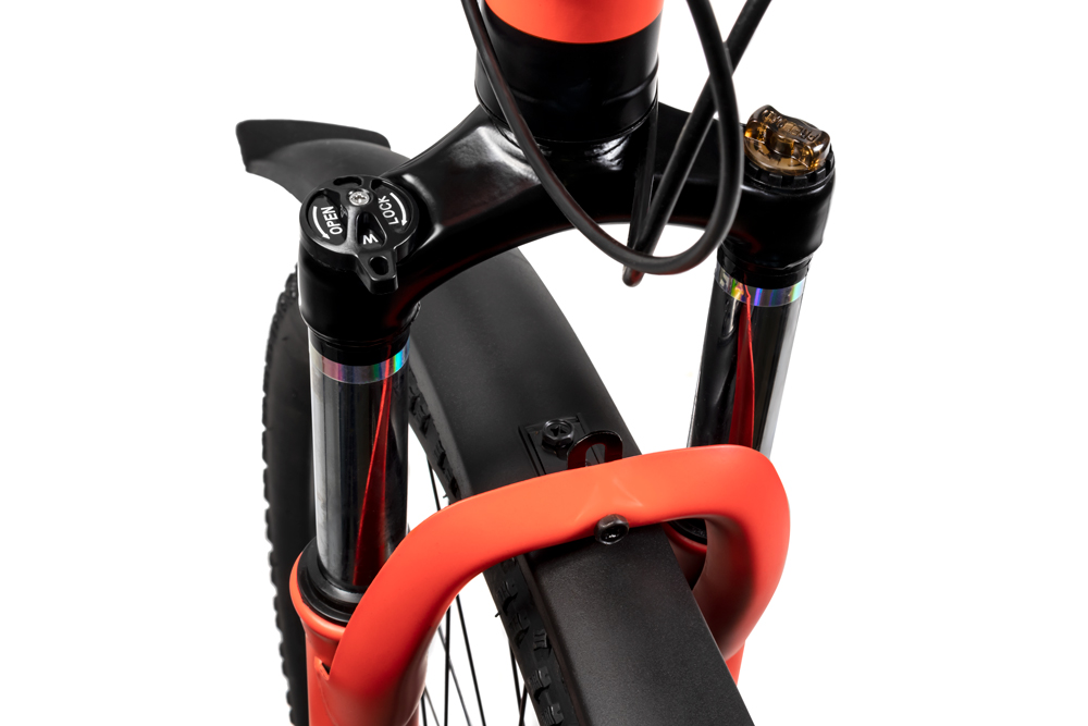 Горный велосипед RS Profi 29 2022 (черный/красный) - фото5