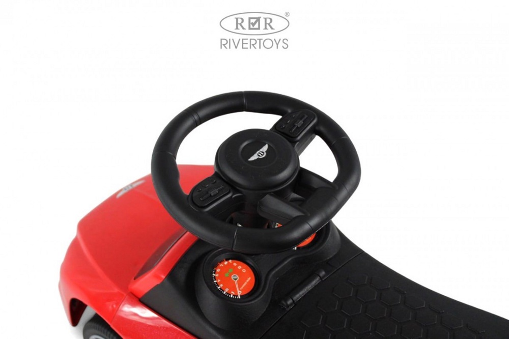 Детский толокар RiverToys Z004ZZ-T (красный) - фото5