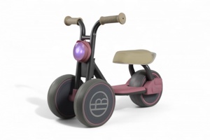 Детский беговел RiverToys HB-999 (розовый) - фото