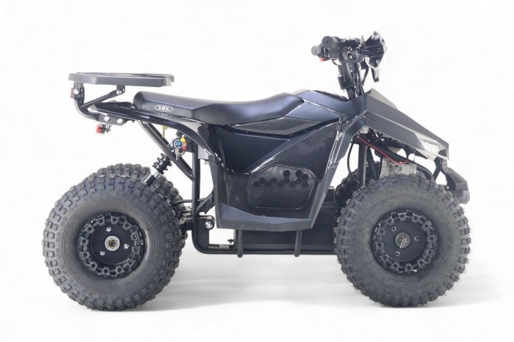 Детский электроквадроцикл RiverToys LEON 48V (карбон) - фото2 Детский электроквадроцикл RiverToys LEON 48V (карбон) - фото2