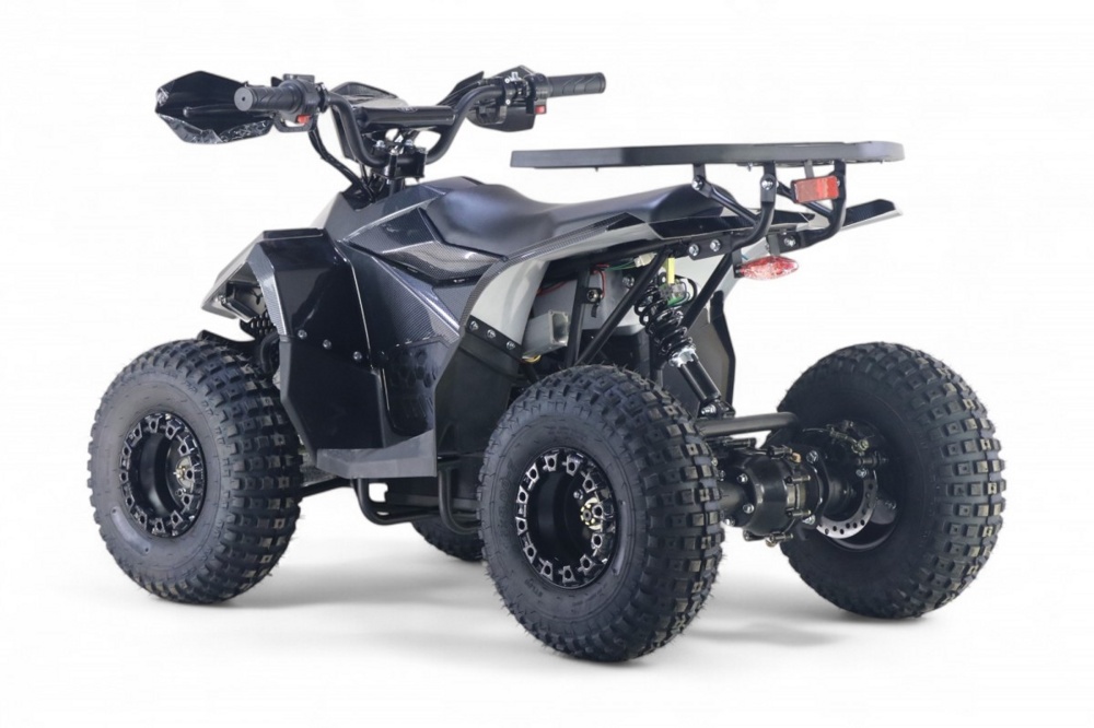 Детский электроквадроцикл RiverToys LEON 48V (карбон) фото-5 Детский электроквадроцикл RiverToys LEON 48V (карбон) фото-5