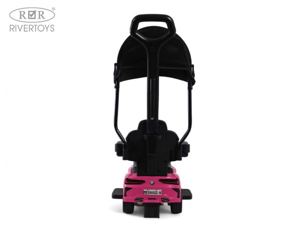 Детский толокар RiverToys Z005ZZ-B (красный) - фото6