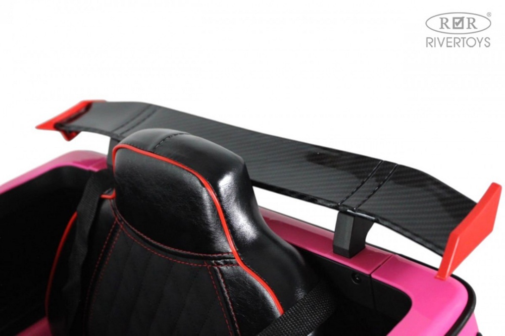 Детский электромобиль RiverToys Z777ZZ (розовый) Полный привод - фото6