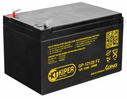 Аккумуляторная батарея для ибп Kiper GP-12120 F2 (12В/12 А ч) - фото