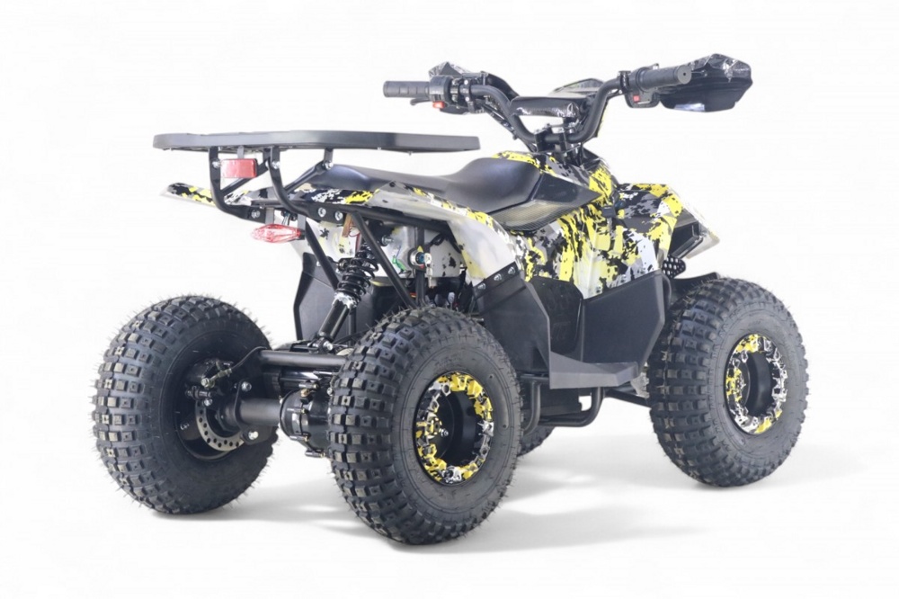 Детский электроквадроцикл RiverToys LEON 48V (желтый Special) - фото2 Детский электроквадроцикл RiverToys LEON 48V (желтый Special) - фото2