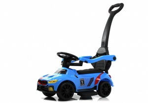 Детский толокар RiverToys F003FF-P (синий) BMW - фото