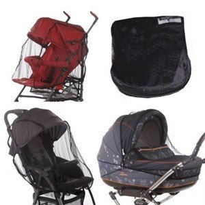 Москитка для любого типа колясок Baby Care Universal цвет серый - фото
