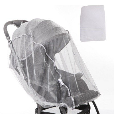 Москитка Baby Care Star для прогулочных колясок цвет белый - фото