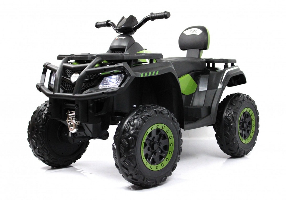 Детский электроквадроцикл RiverToys T001TT 4WD (зелёный) 12V/10Ah