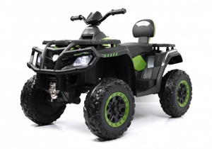 Детский электроквадроцикл RiverToys T001TT 4WD (зелёный) 12V/10Ah - фото