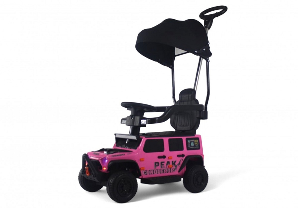 Детский электромобиль RiverToys G009GG (розовый)