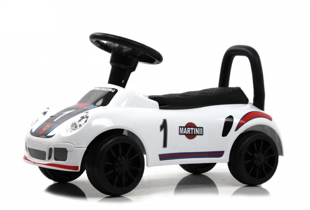 Детский толокар RiverToys F005FF (белый) Porsche