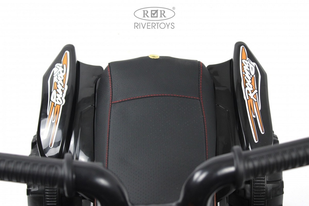 Детский электроквадроцикл RiverToys L111LL (черный) - фото4