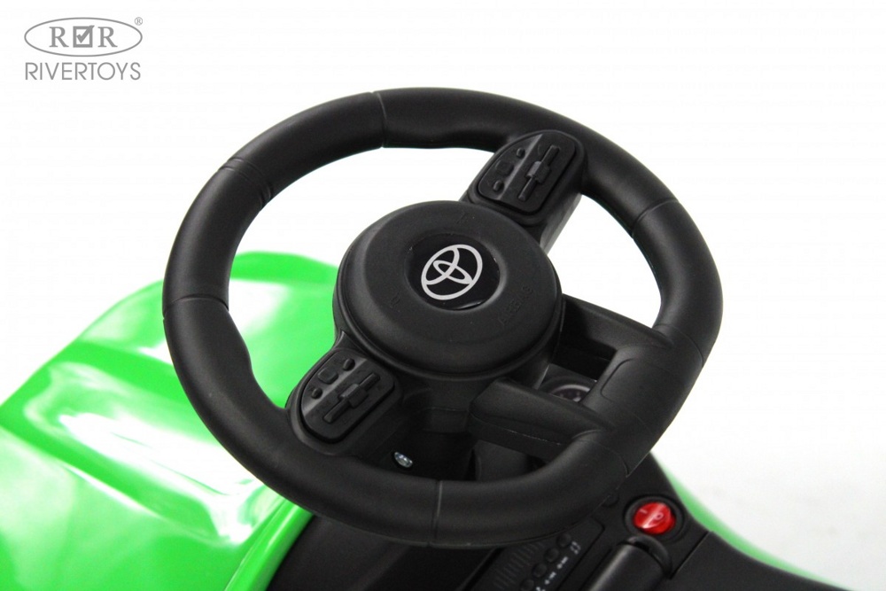 Детский толокар RiverToys Toyota Land Cruiser 300 Z002ZZ-D (зелёный) фото-4 Детский толокар RiverToys Toyota Land Cruiser 300 Z002ZZ-D (зелёный) фото-4