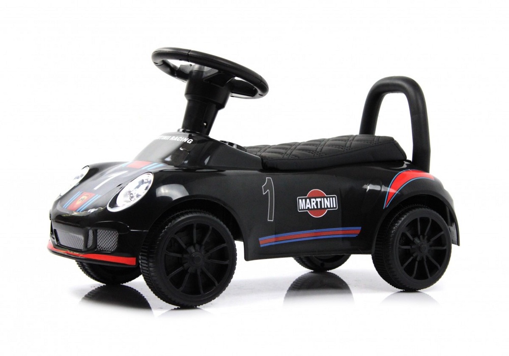 Детский толокар RiverToys F005FF (черный) Porsche