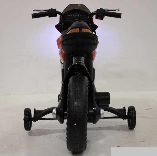 Детский электромобиль, мотоцикл RiverToys Moto JT5158 (белый) - фото6