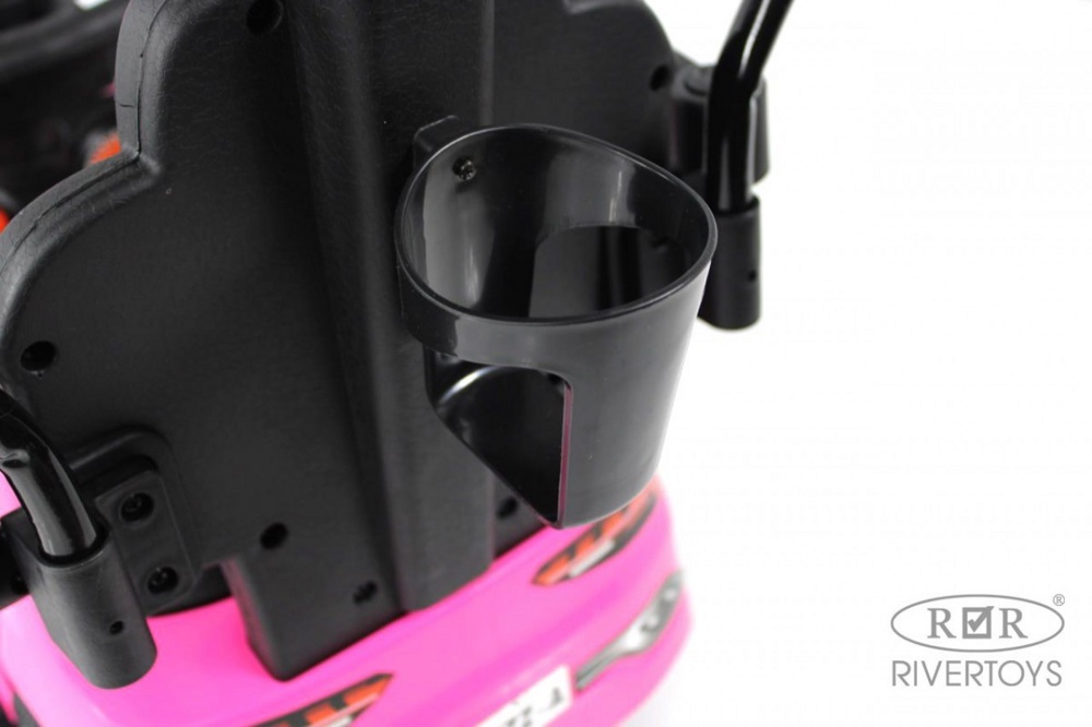 Детский толокар RiverToys Z005ZZ-A (розовый) - фото5