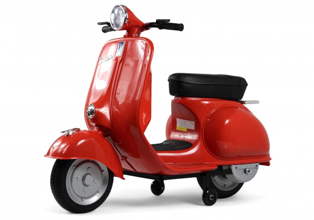 Детский электроскутер RiverToys VESPA M888MM (красный)