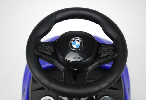 Детская машинка-каталка RiverToys BMW M5 A999MP-D (синий) Лицензия - фото6