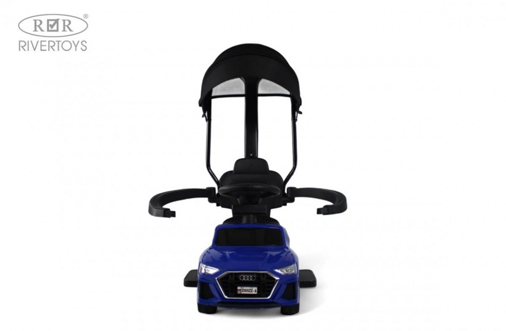 Детский толокар RiverToys Z005ZZ-A (синий) - фото3