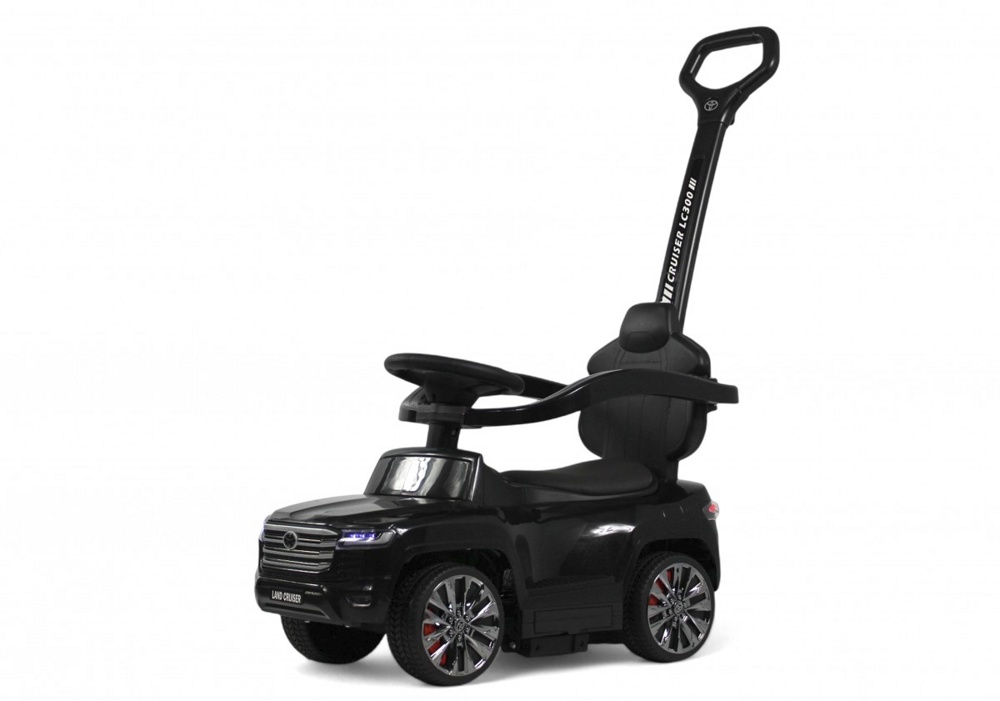 Детский толокар RiverToys Toyota Land Cruiser 300 Z002ZZ-C (черный) - фото1