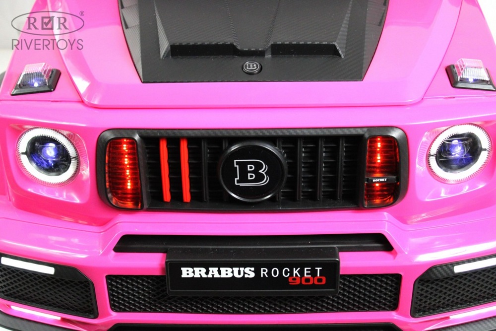 Детский электромобиль RiverToys Z888ZZ (розовый) Brabus Полноприводный Двухместный фото-4 Детский электромобиль RiverToys Z888ZZ (розовый) Brabus Полноприводный Двухместный фото-4