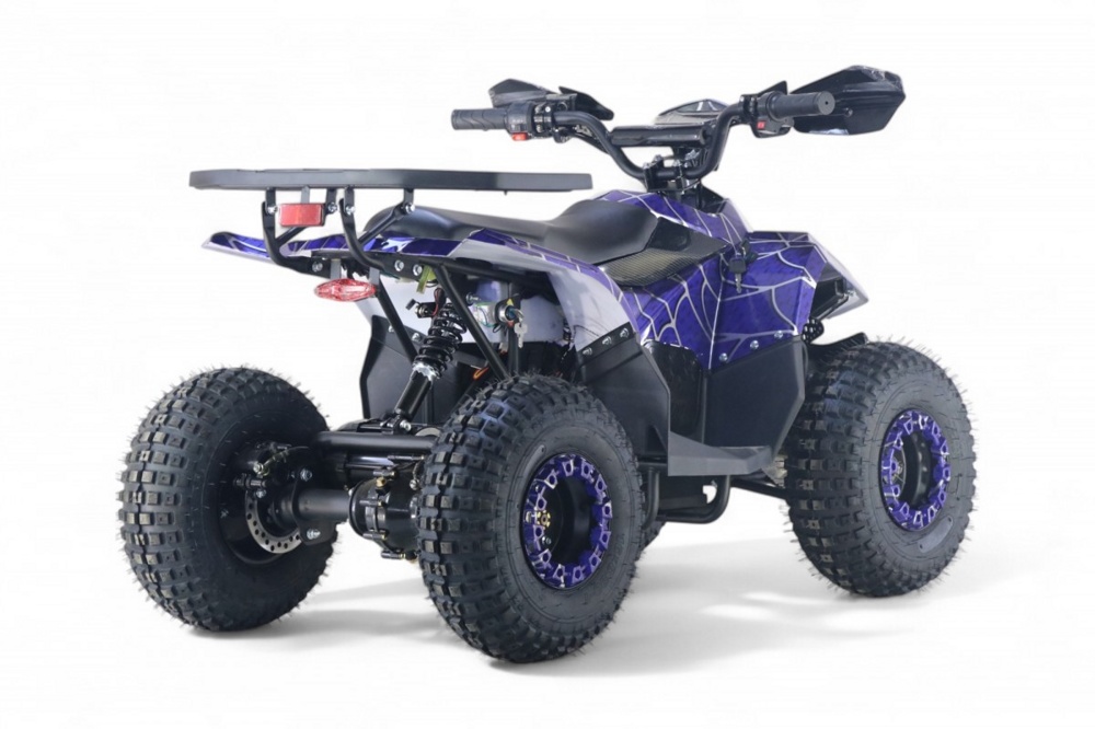 Детский электроквадроцикл RiverToys LEON 48V (синий Spider) фото-3 Детский электроквадроцикл RiverToys LEON 48V (синий Spider) фото-3