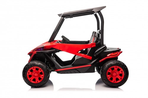 Детский электромобиль RiverToys X777XX (красный) полноприводный, двухместный - фото4