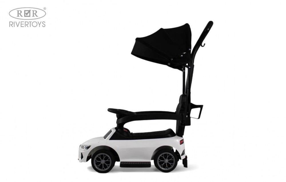 Детский толокар RiverToys Z005ZZ-A (белый) - фото4