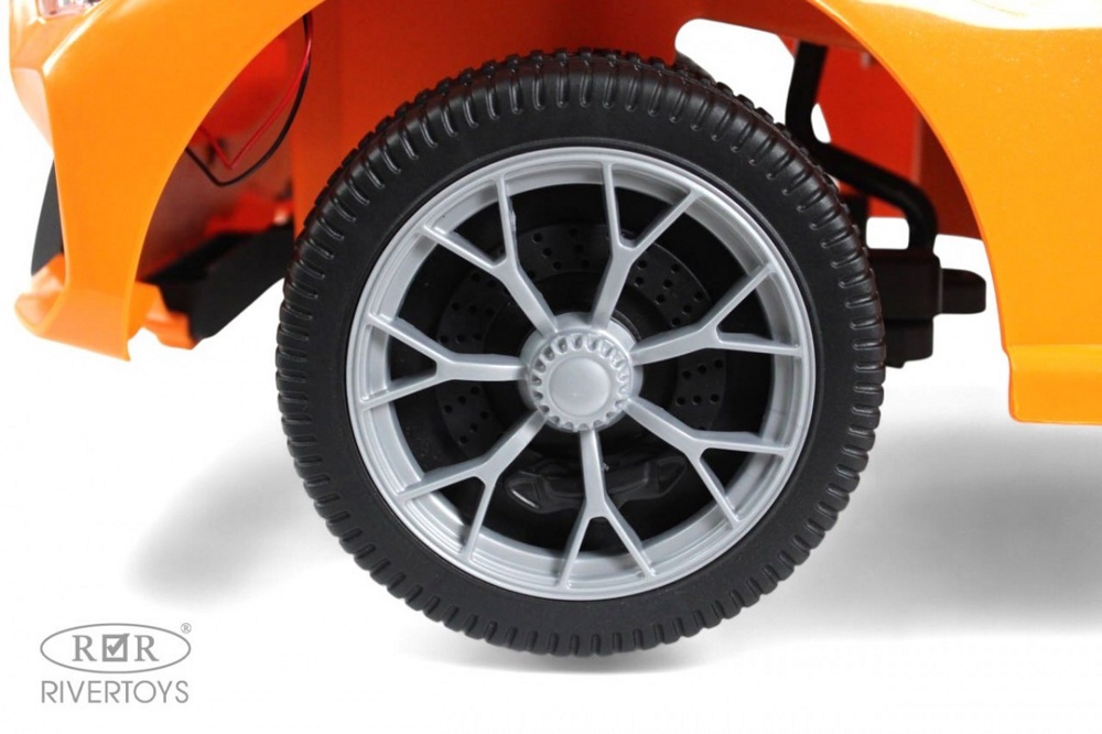 Детский толокар RiverToys Z004ZZ-B (оранжевый) - фото6
