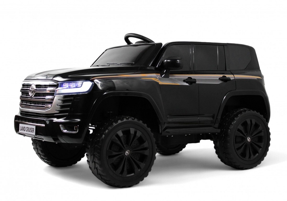 Детский электромобиль RiverToys Toyota Land Cruiser 300 L999LL (чёрный)