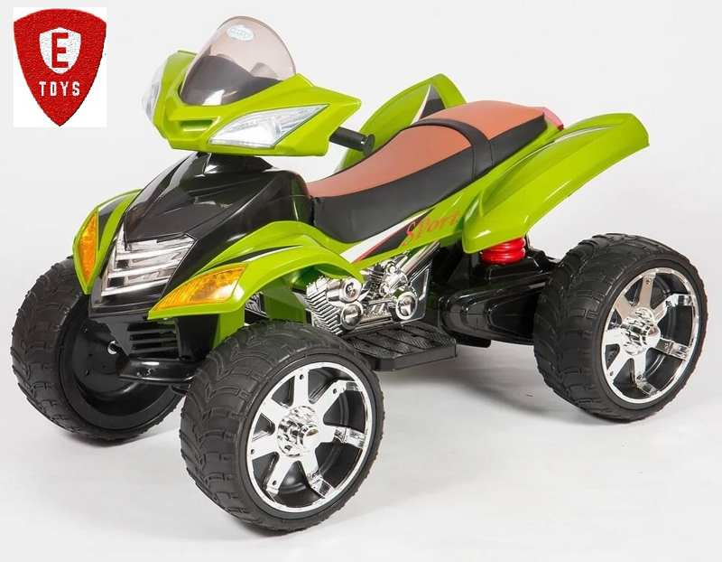 Детский квадроцикл Electric Toys Quad Pro Lux (зеленый)с пультом управления