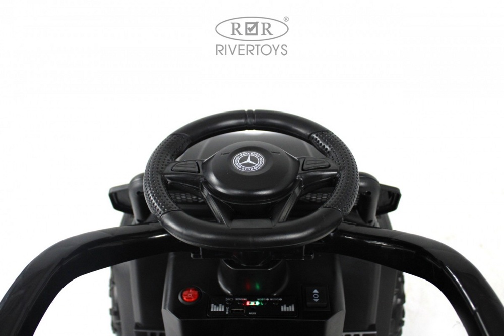 Детский электромобиль RiverToys G005GG-A (черный) - фото3
