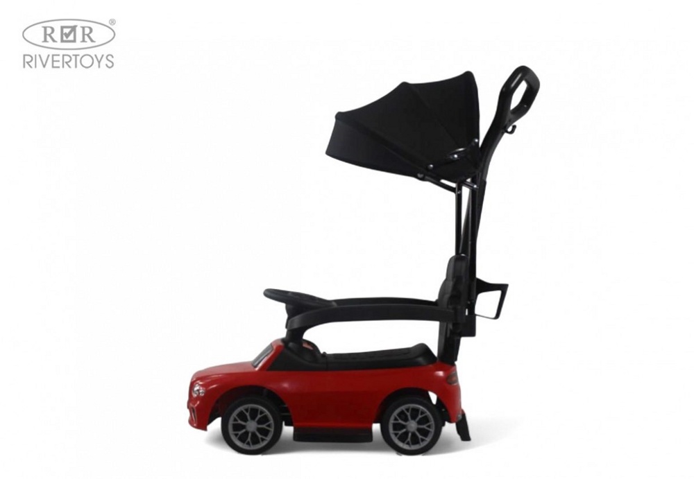 Детский толокар RiverToys Z005ZZ-T (розовый) - фото4