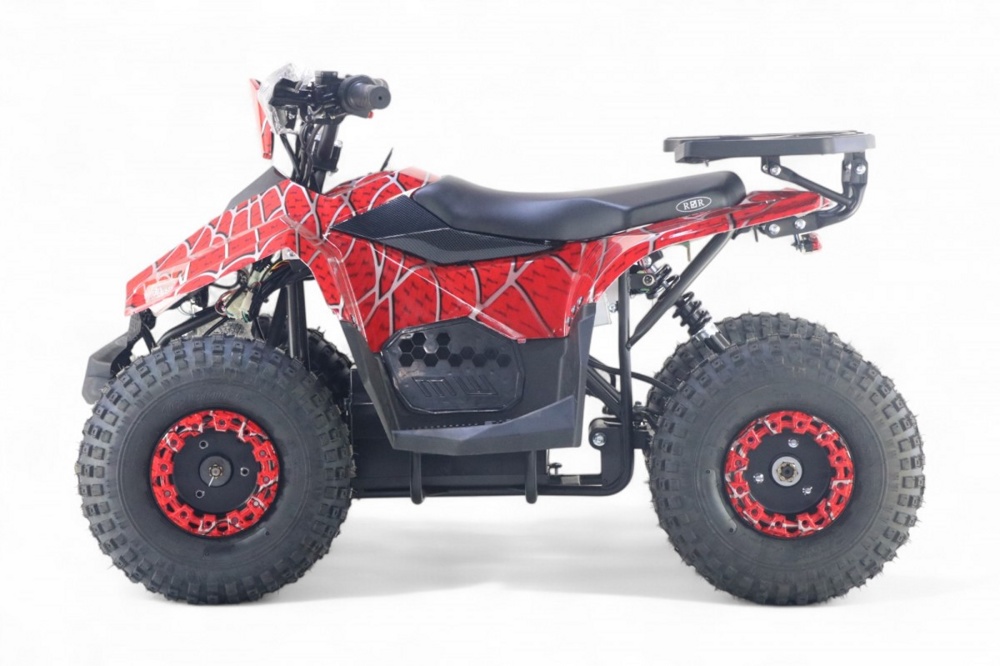 Детский электроквадроцикл RiverToys LEON 48V (красный Spider) - фото2 Детский электроквадроцикл RiverToys LEON 48V (красный Spider) - фото2