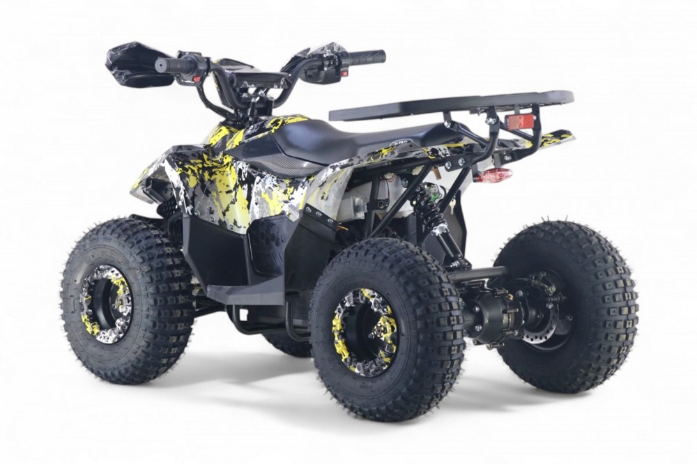 Детский электроквадроцикл RiverToys LEON 48V (желтый Special) фото-5 Детский электроквадроцикл RiverToys LEON 48V (желтый Special) фото-5