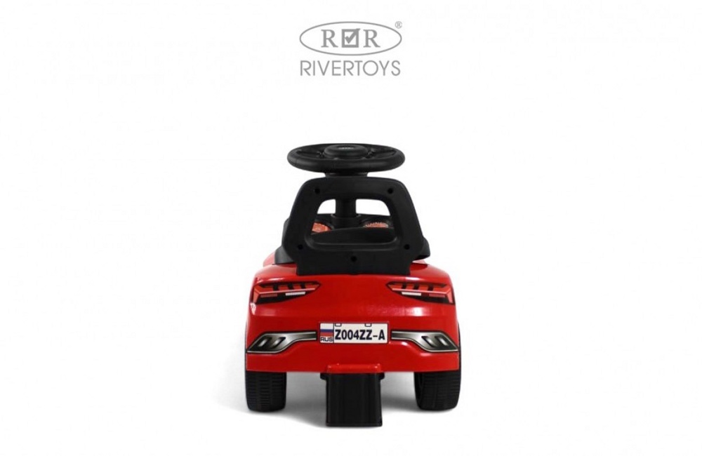 Детский толокар RiverToys Z004ZZ-A (красный) - фото3