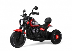 Детский электромотоцикл RiverToys G500GG (красный) - фото