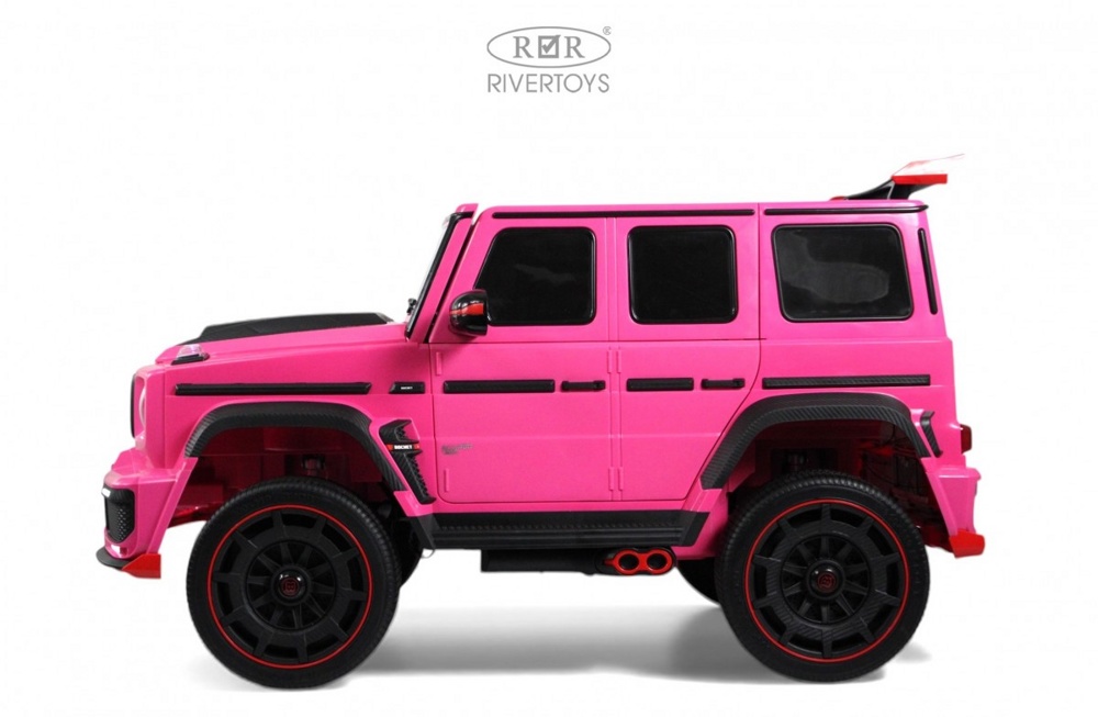 Детский электромобиль RiverToys Z888ZZ (розовый) Brabus Полноприводный Двухместный фото-6 Детский электромобиль RiverToys Z888ZZ (розовый) Brabus Полноприводный Двухместный фото-6