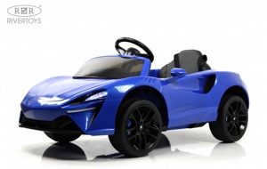 Детский электромобиль RiverToys McLaren Artura P888BP (синий) - фото