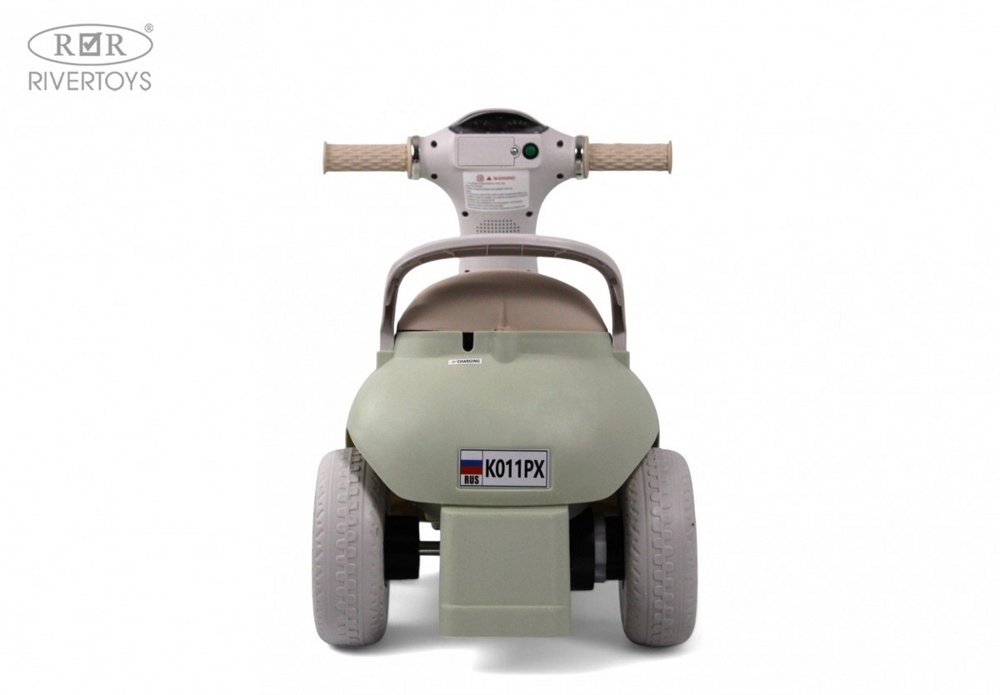 Детский электроскутер RiverToys K011PX (зеленый) фото-3 Детский электроскутер RiverToys K011PX (зеленый) фото-3
